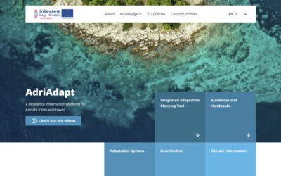 AdriAdapt: a new knowledge platform on climate adaptation action